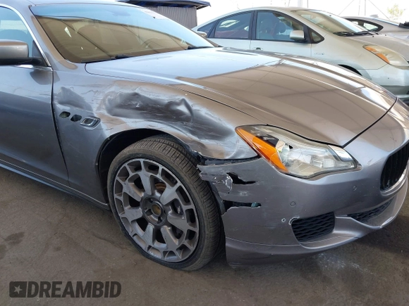2015 Maserati Quattroporte S Q4 z VIN ZAM56RRAXF1131519, wystawiony jako IAAI lot #42313852 z przebiegiem 67 693 mil mil oraz . Historia ofert i sprzedaży dostępna na DreamBid. Obrazek 6.