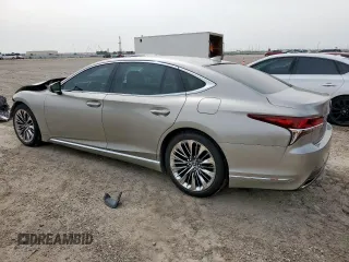 2020 Lexus LS 500 с VIN JTHD51FF0L5011509, выставлен на аукционе Copart как лот 56854095 с пробегом 34 215 миль миль и Списание • Salvage title. История ставок и продаж доступна на DreamBid. Изображение 2.
