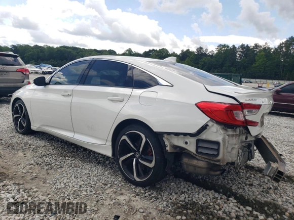 2019 Honda Accord Sport with VIN 1HGCV1F35KA048033, listed as a Copart auction lot 56605655 with 175,842 mi miles and Salvage title. Bid and sale history available at DreamBid. Image 2.