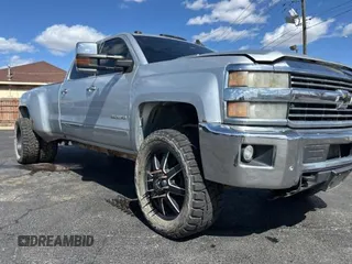 2015 Chevrolet Silverado 3500HD LTZ with VIN 1GC4K0C82FF524415, listed as a Copart auction lot 48003105 with 301,299 mi miles and Clean Title. Bid and sale history available at DreamBid. Image 1.
