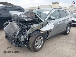 2024 Hyundai Tucson SEL with VIN 5NMJBCDE8RH305362, listed as a IAAI auction lot 42123366 with 48,431 mi miles. Bid and sale history available at carsss.com. Image 2.