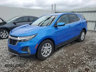 2024 Chevrolet Equinox LT with VIN 3GNAXKEG7RL197953, listed as a Copart auction lot 50776685 with 31,324 mi miles and Salvage Title. Bid and sale history available at carsss.com. Image 1.