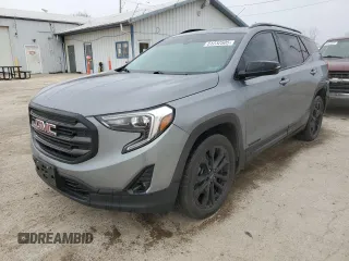 2020 GMC Terrain SLT with VIN 3GKALPEX4LL186275, listed as a Copart auction lot 51232505 with 126,436 mi miles and Salvage Title. Bid and sale history available at carsss.com. Image 1.