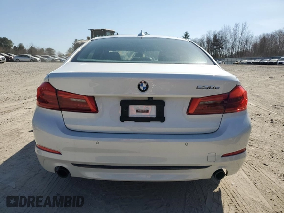 2019 BMW 5 Series 530e xDrive with VIN WBAJB1C5XKB377094, listed as a Copart auction lot 49153035 with 53,370 mi miles and Clean title. Bid and sale history available at DreamBid. Image 6.