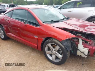 2008 Mitsubishi Eclipse GS z VIN 4A3AK24F58E033855, wystawiony jako IAAI lot #42361777 z przebiegiem 83 284 mil mil oraz . Historia ofert i sprzedaży dostępna na DreamBid. Obrazek 1.