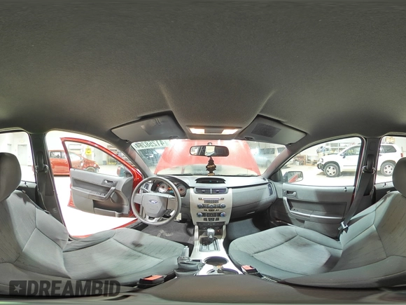 2010 Ford Focus SE with VIN 1FAHP3FN5AW233461, listed as a Copart auction lot 41258264 with 128,759 mi miles and Salvage Title. Bid and sale history available at DreamBid. Image 12.