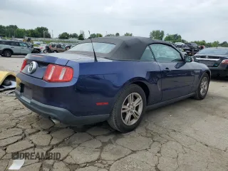 2012 Ford Mustang V6 with VIN 1ZVBP8EMXC5218384, listed as a Copart auction lot 58591915 with 162,572 mi miles and Salvage title. Bid and sale history available at DreamBid. Image 3.