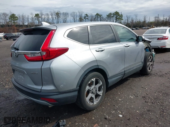 2018 Honda CR-V EX with VIN 7FARW2H51JE043660, listed as a IAAI auction lot 41952272 with 58,536 mi miles and . Bid and sale history available at DreamBid. Image 4.