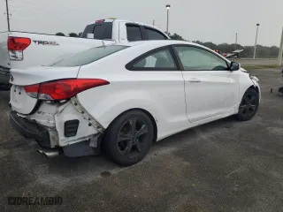 2013 Hyundai Elantra Coupe GS PZEV with VIN KMHDH6AE7DU010722, listed as a Copart auction lot 74783224 with 0 mi miles and Salvage Title. Bid and sale history available at carsss.com. Image 3.