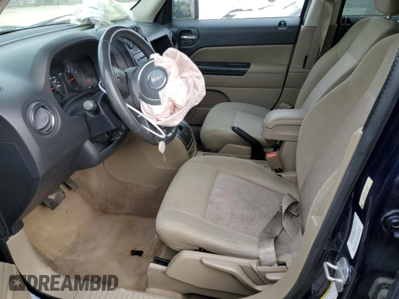 2013 Jeep Patriot Latitude with VIN 1C4NJPFB8DD192657, listed as a Copart auction lot 46593715 with 153,999 mi miles and Salvage Title. Bid and sale history available at carsss.com. Image 7.