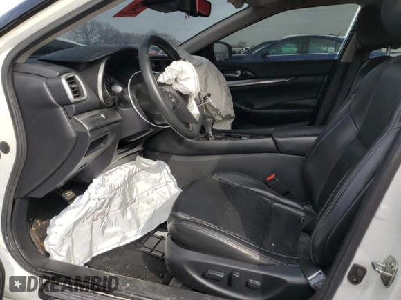2020 Nissan Maxima SV with VIN 1N4AA6CVXLC372417, listed as a Copart auction lot 49233275 with 64,200 mi miles and Non Repairable. Bid and sale history available at carsss.com. Image 7.