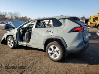 2019 Toyota RAV4 XLE with VIN JTMP1RFV5KD017214, listed as a Copart auction lot 88239775 with Not Provided miles and Salvage Title. Bid and sale history available at DreamBid. Image 2.