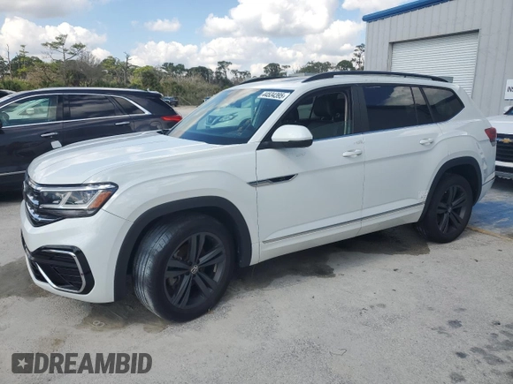 2021 Volkswagen Atlas SE с VIN 1V2PR2CA0MC594662, выставлен на аукционе Copart как лот 44534395 с пробегом Не указан миль и На запчасти • Non repairable. История ставок и продаж доступна на DreamBid. Изображение 1.
