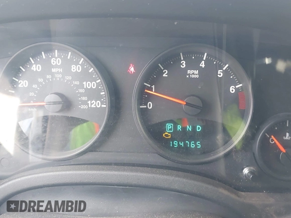 2012 Jeep Patriot Sport with VIN 1C4NJRBBXCD576424, listed as a IAAI auction lot 41823663 with 194,765 mi miles and . Bid and sale history available at carsss.com. Image 7.