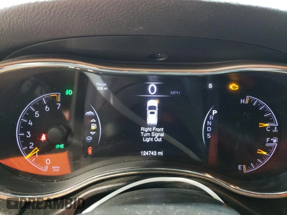 2015 Jeep Grand Cherokee Limited with VIN 1C4RJFBG2FC878523, listed as a Copart auction lot 51853755 with 124,743 mi miles and Salvage Title. Bid and sale history available at carsss.com. Image 9.