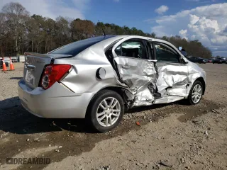 2014 Chevrolet Sonic LT with VIN 1G1JC5SH1E4195966, listed as a Copart auction lot 48574345 with 120,229 mi miles and Salvage Title. Bid and sale history available at carsss.com. Image 3.