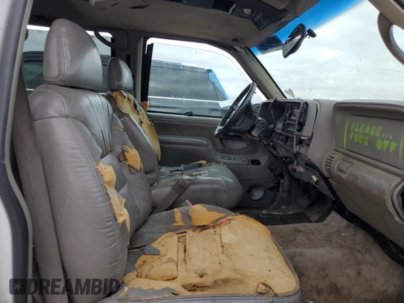1999 Chevrolet Suburban with VIN 1GNEC16R7XJ418169, listed as a Copart auction lot 88995495 with 2,015,240 mi miles and Salvage title. Bid and sale history available at DreamBid. Image 7.