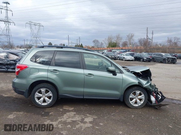 2015 Subaru Forester Premium with VIN JF2SJADC6FH816741, listed as a IAAI auction lot 41725113 with 84,639 mi miles and . Bid and sale history available at DreamBid. Image 13.
