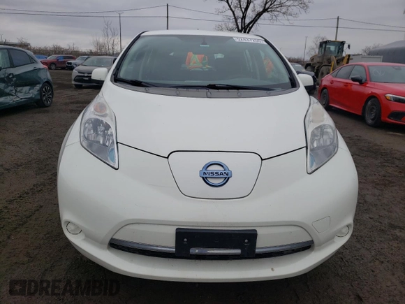 2016 Nissan LEAF S with VIN 1N4AZ0CP0GC300431, listed as a Copart auction lot 52437255 with 128,793 mi miles and Clean Title. Bid and sale history available at carsss.com. Image 5.