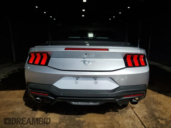 2024 Ford Mustang EcoBoost with VIN 1FAGP8UH4R5140969, listed as a Copart auction lot 53873215 with 9,373 mi miles and Clean Title. Bid and sale history available at carsss.com. Image 6.
