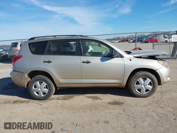 2007 Toyota RAV4 with VIN JTMZD33V175038628, listed as a IAAI auction lot 41342974 with 255,518 mi miles. Bid and sale history available at carsss.com. Image 13.