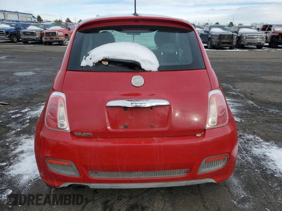 2012 FIAT 500 Sport with VIN 3C3CFFBR8CT123504, listed as a Copart auction lot 42262965 with 137,447 mi miles and Clean title. Bid and sale history available at DreamBid. Image 6.