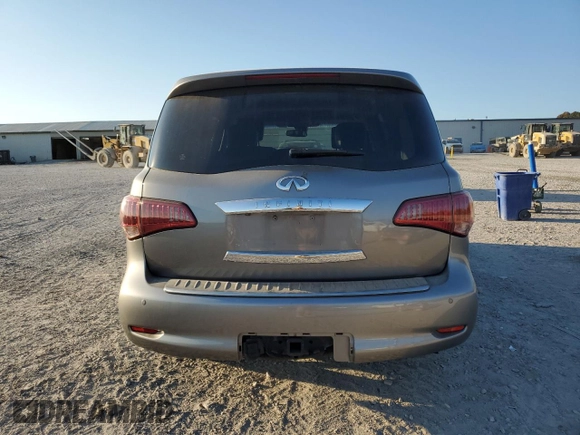 2012 Infiniti QX56 8-passenger with VIN JN8AZ2NC3C9318000, listed as a Copart auction lot 78378544 with 170,100 mi miles and Salvage Title. Bid and sale history available at carsss.com. Image 6.