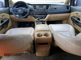 2015 Kia Sedona LX with VIN KNDMB5C14F6018486, listed as a Copart auction lot 72180404 with 74,447 mi miles and Salvage Title. Bid and sale history available at carsss.com. Image 8.
