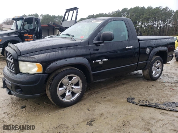 2003 Dodge Ram 1500 ST with VIN 1D7HA16D03J575638, listed as a Copart auction lot 85055804 with 0 mi miles and Salvage Title. Bid and sale history available at carsss.com. Image 1.