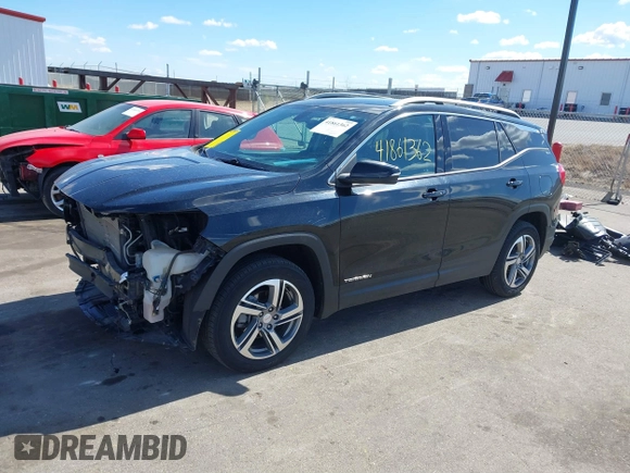 2019 GMC Terrain SLT with VIN 3GKALVEV3KL368549, listed as a IAAI auction lot 41861362 with 118,522 mi miles. Bid and sale history available at carsss.com. Image 18.