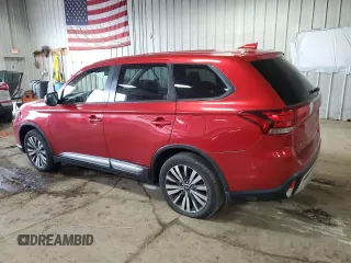 2019 Mitsubishi Outlander ES with VIN JA4AD2A30KZ012753, listed as a Copart auction lot 61459495 with 81,447 mi miles and Salvage title. Bid and sale history available at DreamBid. Image 2.
