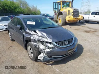 2014 Honda Civic LX with VIN 19XFB2F55EE234183, listed as a IAAI auction lot 42094263 with 148,728 mi miles. Bid and sale history available at carsss.com. Image 19.