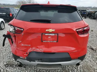 2020 Chevrolet Blazer LT with VIN 3GNKBCRSXLS674685, listed as a Copart auction lot 52695895 with 73,223 mi miles and Salvage title. Bid and sale history available at DreamBid. Image 6.