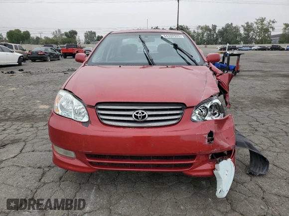 2004 Toyota Corolla CE with VIN 2T1BR32E94C305937, listed as a Copart auction lot 54332925 with 199,342 mi miles and Salvage Title. Bid and sale history available at DreamBid. Image 5.