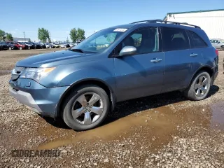 2007 Acura MDX Sport/Entertainment Pkg with VIN 2HNYD28807H000576, listed as a Copart auction lot 61811274 with 210,106 mi miles and Salvage Title. Bid and sale history available at carsss.com. Image 1.