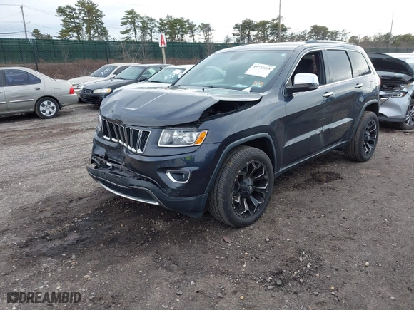 2014 Jeep Grand Cherokee Limited with VIN 1C4RJFBT7EC258715, listed as a IAAI auction lot 41735925 with 103,215 mi miles. Bid and sale history available at carsss.com. Image 20.