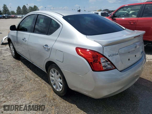 2013 Nissan Versa SV with VIN 3N1CN7AP2DL826394, listed as a Copart auction lot 63488554 with 131,940 mi miles and Salvage title. Bid and sale history available at DreamBid. Image 2.