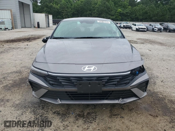 2024 Hyundai Elantra SEL with VIN KMHLM4DG9RU780274, listed as a Copart auction lot 62518085 with 33,363 mi miles and Non repairable. Bid and sale history available at DreamBid. Image 5.