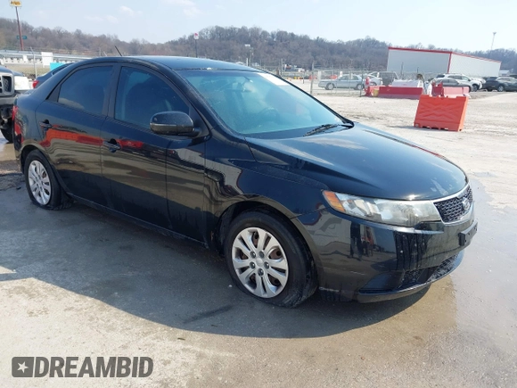 2012 Kia Forte EX with VIN KNAFU4A29C5607086, listed as a IAAI auction lot 41537069 with 204,355 mi miles. Bid and sale history available at carsss.com. Image 1.