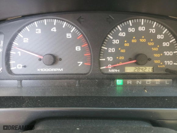 2000 Toyota 4Runner with VIN JT3GM84R8Y0055256, listed as a Copart auction lot 47456935 with 284,211 mi miles and Clean Title. Bid and sale history available at carsss.com. Image 9.