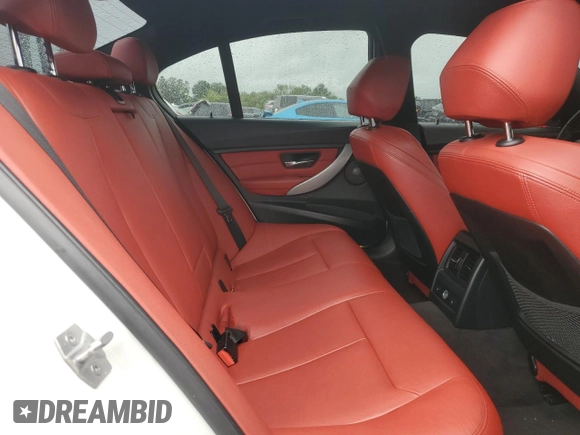 2014 BMW 3 Series 335i xDrive with VIN WBA3B9G51ENR92301, listed as a Copart auction lot 58296885 with 81,988 mi miles and Salvage title. Bid and sale history available at DreamBid. Image 10.