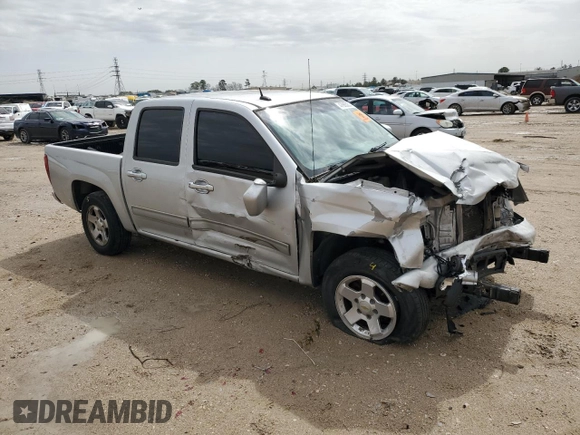 2012 Chevrolet Colorado LT w/1LT with VIN 1GCDSCFE9C8110289, listed as a Copart auction lot 47685055 with 183,845 mi miles and Salvage Title. Bid and sale history available at carsss.com. Image 4.