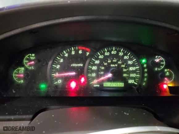 2005 Toyota Tundra SR5 with VIN 5TBDT44165S482991, listed as a Copart auction lot 44623325 with 224,553 mi miles and Salvage Title. Bid and sale history available at carsss.com. Image 9.