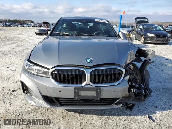 2023 BMW 3 Series 330e xDrive with VIN 3MW39FS0XP8D01410, listed as a Copart auction lot 45859165 with Not Provided miles and Salvage Title. Bid and sale history available at carsss.com. Image 5.