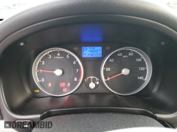 2010 Hyundai Accent GLS with VIN KMHCN4AC1AU426977, listed as a Copart auction lot 84705694 with 148,594 mi miles and Salvage Title. Bid and sale history available at carsss.com. Image 9.