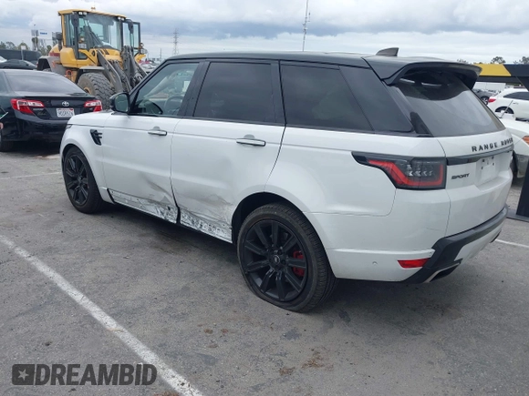 2018 Land Rover Range Rover Sport HSE Dynamic with VIN SALWV2SV8JA198332, listed as a IAAI auction lot 42058091 with 47,653 mi miles and . Bid and sale history available at DreamBid. Image 3.