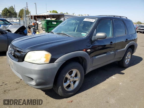 2006 Mazda Tribute i with VIN 4F2YZ02Z16KM36535, listed as a Copart auction lot 74566474 with 254,105 mi miles and Clean Title. Bid and sale history available at carsss.com. Image 1.