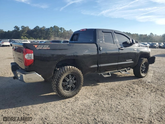 2014 Toyota Tundra 4WD Truck SR with VIN 5TFUW5F14EX361209, listed as a Copart auction lot 83399844 with NaN miles and Salvage Title. Bid and sale history available at carsss.com. Image 3.