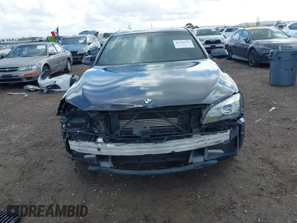 2011 BMW 7 Series 750i with VIN WBAKA8C50BCY36367, listed as a IAAI auction lot 41714313 with 109,707 mi miles. Bid and sale history available at carsss.com. Image 13.