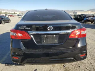 2017 Nissan Sentra SV with VIN 3N1AB7AP8HL695901, listed as a Copart auction lot 44817245 with 78,805 mi miles and Salvage Title. Bid and sale history available at carsss.com. Image 6.